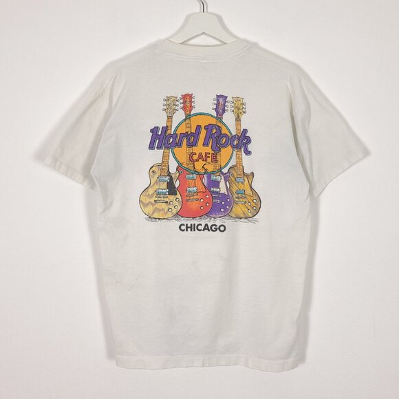 Vintage Hard Rock Cafe Chicago T Shirt Made in USA - Picture 8 of 8